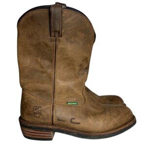 Dan Post Albuquerque Wellington Boots Men’s Brown Waterproof‎ Leather 10.5D